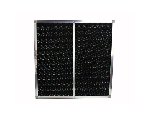 Primary activated carbon fold filter