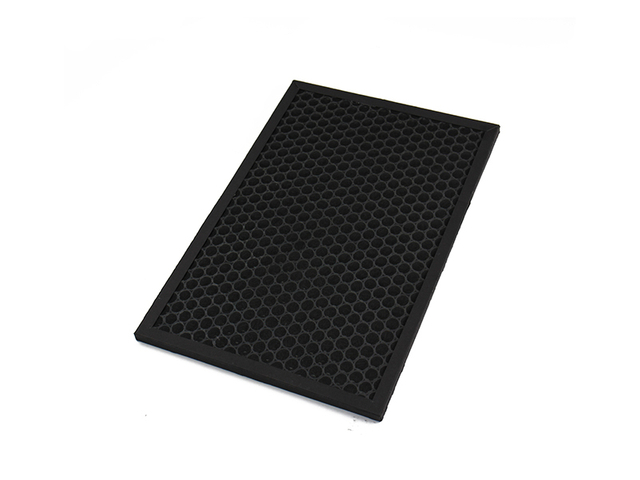 Activated carbon particle filter