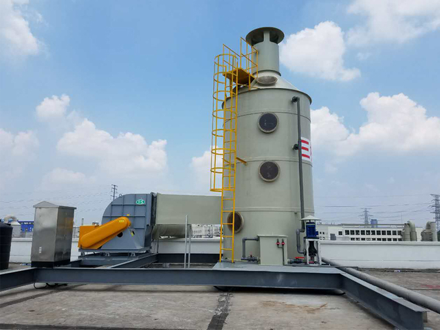 Acid-base Gas Scrubber