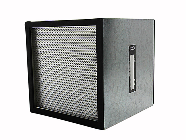 Hepa filter with aluminium foil separator