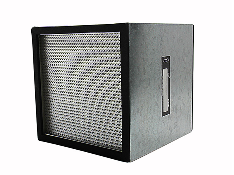 Hepa filter with aluminium foil separator