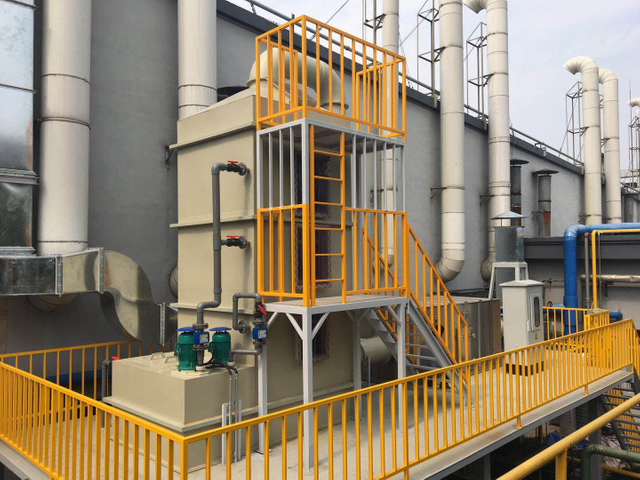 Acid-base Gas Scrubber