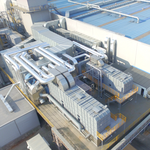 Zeolite Concentrated Runner + Regenerative Thermal Oxidizer