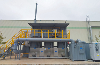 Regenerative Thermal Oxidizer + Waste Heat Recovery